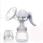 Manual Massaging Breast Pump Silica Gel BPA Free Big Suction Breast Milk With Milk Bottle Nipple Function Breast Pumps 2 Colors - Image 4