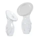 Manual Silicone Breast Pump Pattern Feeding BPA Milk Bottle Nipple With Lid Easy Carry Collector Newborns Baby Milking Machine