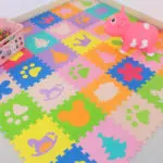 Marjinaa EVA Children's soft developing crawling rugs,baby play puzzle number/letter/cartoon foam mat,pad floor for baby games - Image 2