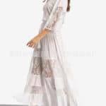 Maternity Dress For pregnant women Photo Shooting White Dress graphy Props Stretch Cotton Pregnant Dress Full dress vestidos - Image 3