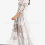 Maternity Dress For pregnant women Photo Shooting White Dress graphy Props Stretch Cotton Pregnant Dress Full dress vestidos - Image 3