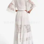 Maternity Dress For pregnant women Photo Shooting White Dress graphy Props Stretch Cotton Pregnant Dress Full dress vestidos - Image 4