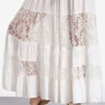 Maternity Dress For pregnant women Photo Shooting White Dress graphy Props Stretch Cotton Pregnant Dress Full dress vestidos - Image 5