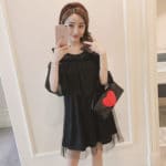 Maternity Dresses Summer Chiffon Tulle Nursing Dress Elegant Party Dresses for Pregnant Women Breast Feeding Pregnancy Clothes - Image 3