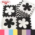 Meitoku Flower baby EVA foam play Puzzle mat / 10pcs/lot Interlocking floor mat,Each 30cmX30cmX1CM=12"X12" X3/8"