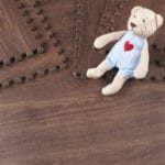 Meitoku baby EVA foam play Puzzle mat /9pcs wood Interlocking floor mat,Each 30cmX30cmX1CM=12"X12" X3/8" - Image 6