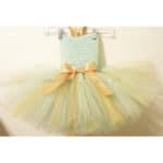 Mint Green wih Gold Shining Tutu Dress Glitter Gold Tutu Dresses For Birthday Outfit Halloween Costume Baby Tutu Baby Dresses