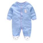 Mother Nest Brand Baby Romper Long Sleeves 100% Cotton Baby Pajamas Cartoon Printed Newborn Baby Girls Boys Clothes