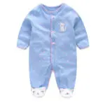 Mother Nest Brand Baby Romper Long Sleeves 100% Cotton Baby Pajamas Cartoon Printed Newborn Baby Girls Boys Clothes