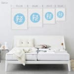 Motivational Typography Kind Quote Wooden Framed Canvas Painting Kid Baby Room Decor Nordic Wall Art Print Picture Poster Hanger - Image 6