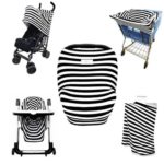Multifunctional Stretchy Car Seat Canopy nursing cover stroller anti-sun sunshade cloth Shopping Cart Covers