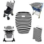 Multifunctional Stretchy Car Seat Canopy nursing cover stroller anti-sun sunshade cloth Shopping Cart Covers
