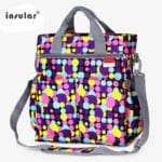 Mummy  baby diaper Bag changing Shoulder Handbag Maternity Mother Stroller Bag Multifunctiona 5 piece set bag For Mom free ship - Image 2
