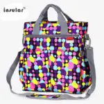 Mummy  baby diaper Bag changing Shoulder Handbag Maternity Mother Stroller Bag Multifunctiona 5 piece set bag For Mom free ship - Image 2
