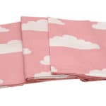 Gray Clouds Modern Baby Crib Nursery Set - Image 5