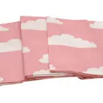 Gray Clouds Modern Baby Crib Nursery Set - Image 5
