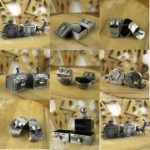 My First Tooth & Curl Silver Trinket Box Set Keepsake Baby Shower Boy Girl Gift