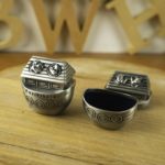 My First Tooth & Curl Silver Trinket Box Set Keepsake Baby Shower Boy Girl Gift - Image 6