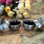 NEW ARRIVAL - Newborn Baby Keepsake / Family Gift Apple Shaped First Tooth and First Curl Boxes Metal Artcraft Trinket Box - Image 5