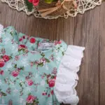 NEW Arrival 2016 Summer Sleeveless Baby Bodysuit Floral Infant Girls Bodysuit Kids Jumpsuits Baby Clothing - Image 5
