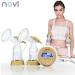 Ncvi New Large Suction Double Electric Breast Pump  Baby Feeding BPA Free Breast Milk Pump XB-8703 Free Shipping