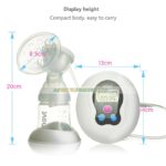 Ncvi New Large Suction Single Electric Breast Pump Baby Feeding BPA Free Breast Milk Pump USB Power Gift Wrapping XB-8615 - Image 3