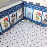 Baby Bear Pirates 7 Piece Baby Bedding Crib Set - Image 3