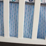 7 Piece Embrodered Baby Whales Baby Crib Nursery Set - Image 4