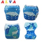 New Arrival! Alvababy Adjustable Positioned Printed Baby Reusable Swim Diaper SWD41 - Image 2