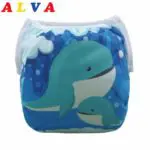 New Arrival! Alvababy Adjustable Positioned Printed Baby Reusable Swim Diaper SWD41