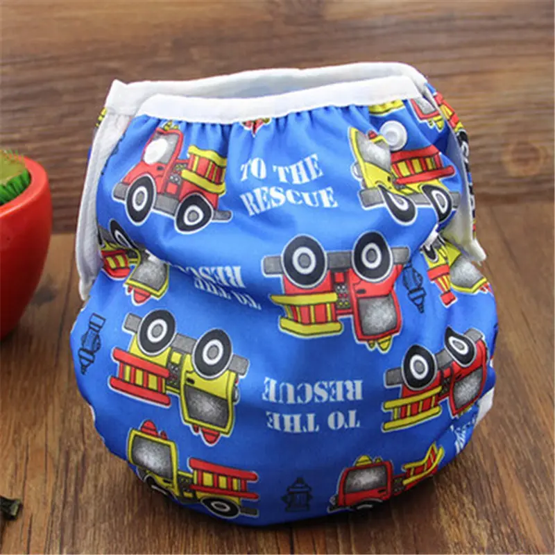 New Arrival Baby Girl Boy Swimming Nappy Covers Reusable Swimwear Breathable Diaper Bebe Swimwear Nappy Infant Adjustable Diaper - Image 4