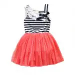 New Baby 0-2Y Girl Ball Gown Dress Lace+Cotton Material 3 Colors Summer Fashion - Image 3