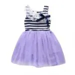 New Baby 0-2Y Girl Ball Gown Dress Lace+Cotton Material 3 Colors Summer Fashion - Image 4