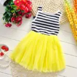 New Baby 0-2Y Girl Ball Gown Dress Lace+Cotton Material 3 Colors Summer Fashion - Image 5