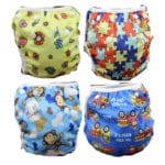 New Brand Adjustable Baby Swim Diaper Nappy Pants Infant Baby Boy Girl Reusable Swimwear Breathable Swimming Trunks Swimwear