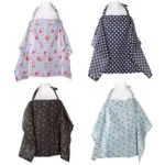 New Cotton Breastfeeding Cover Flower Fruit Print Baby Mum Breast Feeding Nursing Cover Up Blanket Shawl 950 x 550mm - Image 2