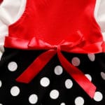 New Cute Baby Girls Dress Cotton and Lace Mini Ball Grown Dresses Kids Clothes For 0-2 Years Baby Bowknot Polk dot dress - Image 6