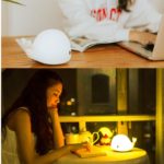 New Cute Dolphin USB Rechargeable Children Night Light Baby whale Multicolor LED Silicone Pat Lamp Touch Kawaii Light - Image 4