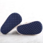 New Cute Lovely Newborn Baby Girl Kids Prewalker Soft Soled Anti-slip Shoes Princess Crib Mary Jane Jeans Blue Bow Footwear - Image 5