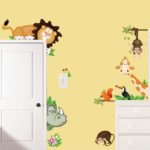 New DIY Cute Jungle Wild Animals Wall Art Decals Kids Bedroom Baby Nursery Stickers Decor - Image 4