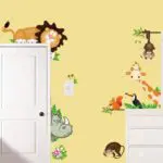 New DIY Cute Jungle Wild Animals Wall Art Decals Kids Bedroom Baby Nursery Stickers Decor - Image 4
