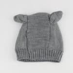 New Deer Knit Baby Bonnet with Ears Cartoon Winter Infant Baby Hat Plush Lining Kids Cap for 6-24 Months 1 PC - Image 4