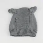 New Deer Knit Baby Bonnet with Ears Cartoon Winter Infant Baby Hat Plush Lining Kids Cap for 6-24 Months 1 PC - Image 4