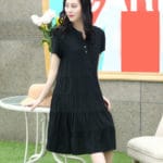 New Design Maternity Dress Elegant Pregnancy Clothes Comfortable Maternity Photography Props Women Dress 4 Colors - Image 2