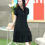 New Design Maternity Dress Elegant Pregnancy Clothes Comfortable Maternity Photography Props Women Dress 4 Colors - Image 2