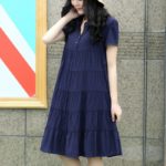New Design Maternity Dress Elegant Pregnancy Clothes Comfortable Maternity Photography Props Women Dress 4 Colors - Image 3