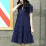 New Design Maternity Dress Elegant Pregnancy Clothes Comfortable Maternity Photography Props Women Dress 4 Colors - Image 3