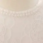 New Fashion Baby Girl Dress with Pearl Bow Little Princess for Birthday Party Newborn Toddler Clothing - Image 2