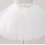New  Infant Wedding Dress White Ball Gown  1 Year Girl Baby Birthday Dress Baby Girl Dress 6BY039 - Image 3