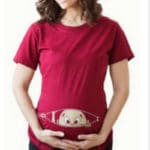 New Summer Funny Shirts for Pregnant Women Baby Pattern Cotton Pregnant Maternity T-shirt Women Clothes Pregnant Top Blusa De - Image 3